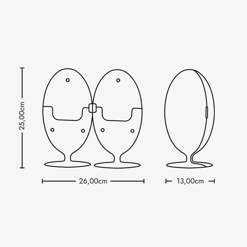 Lovino - Desk Organizer - White