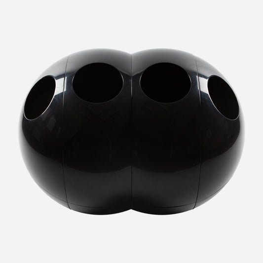 Modular SC2SL2 - Bin for Waste Sorting - Natural Black