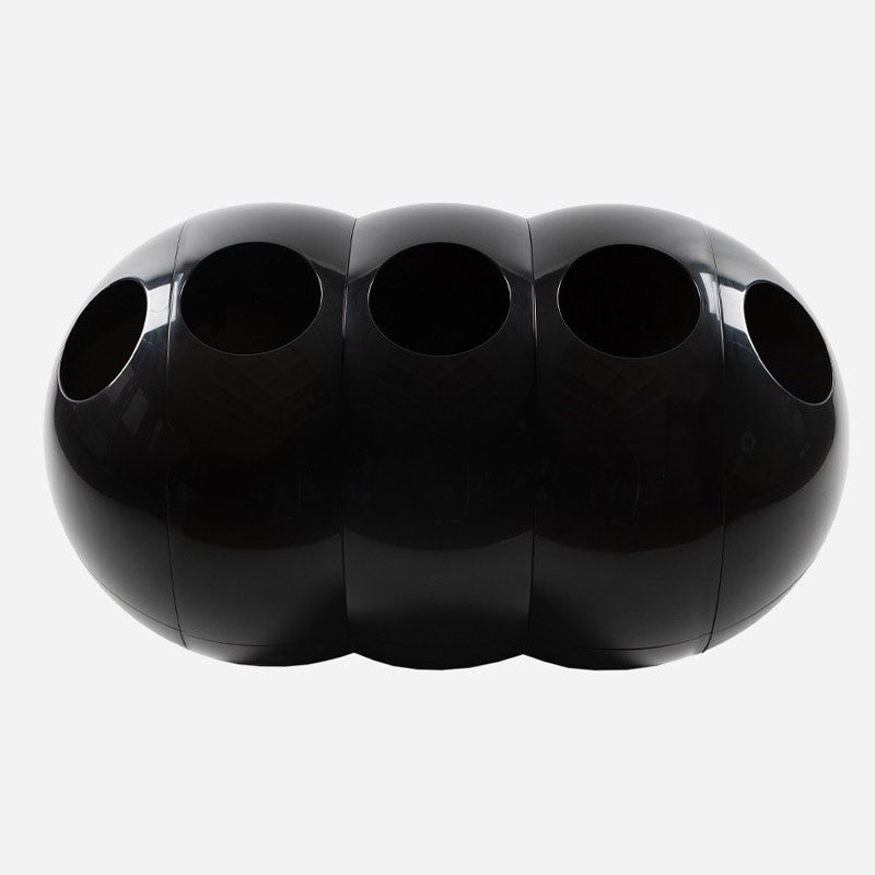 Modular SC3L2 - Bin for Waste Sorting - Natural Black