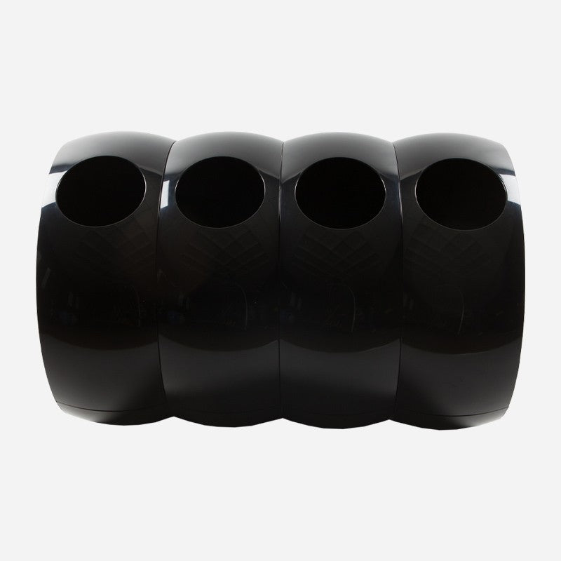 Modular SC4 - Bin for Waste Sorting - Natural Black
