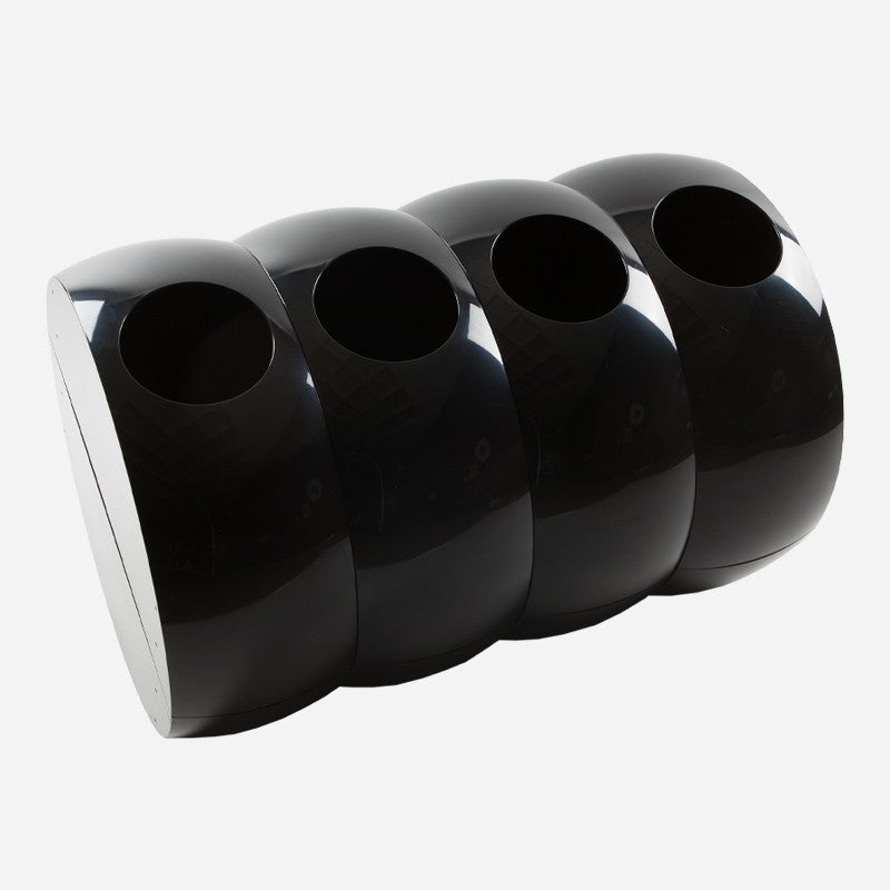 Modular SC4 - Bin for Waste Sorting - Natural Black