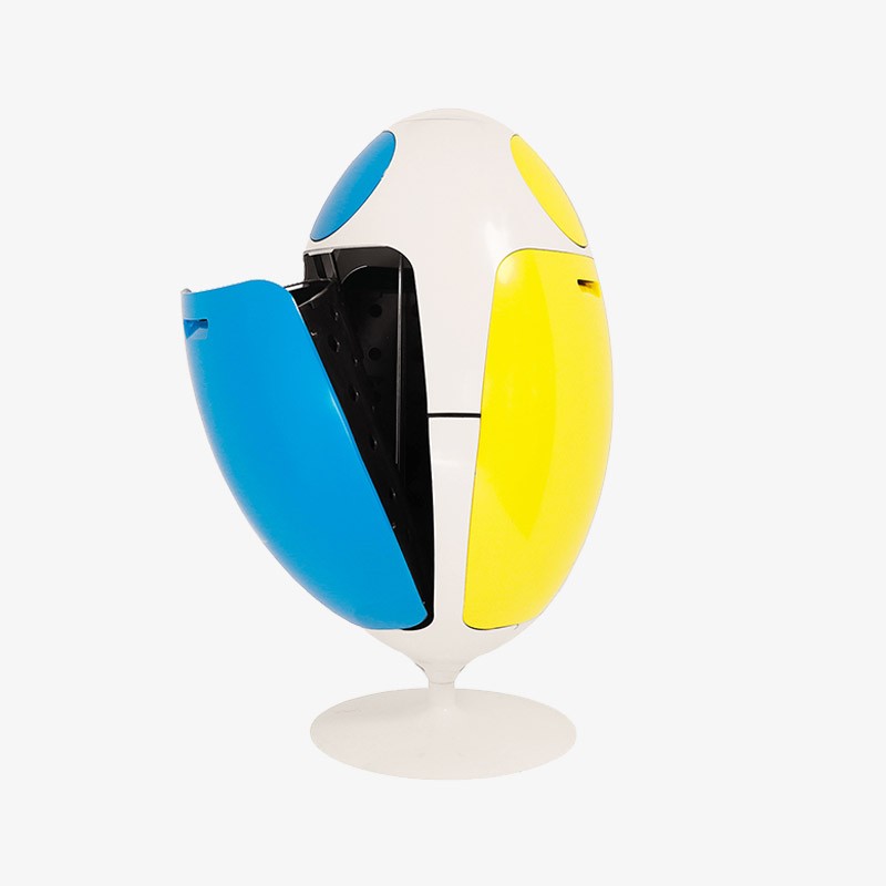 Ovetto ABS Amico 3-in-1 Waste Bin