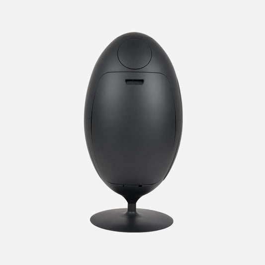 Ovetto Galà Matte Black 3-in-1 Waste Bin