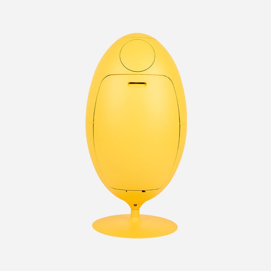 Ovetto Galà Matte Yellow 3-in-1 Waste Bin