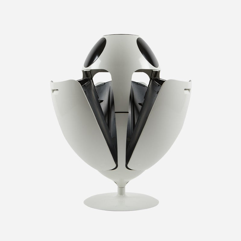 Ovetto Lacoque Black 3-in-1 Waste Bin