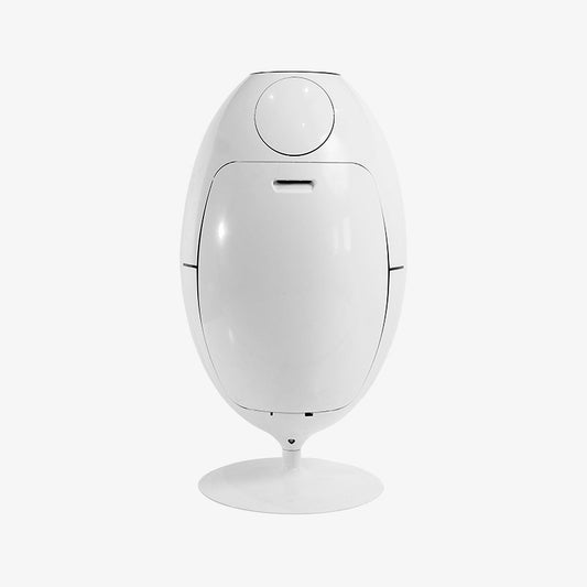 Ovetto Lacoque White 3-in-1 Waste Bin