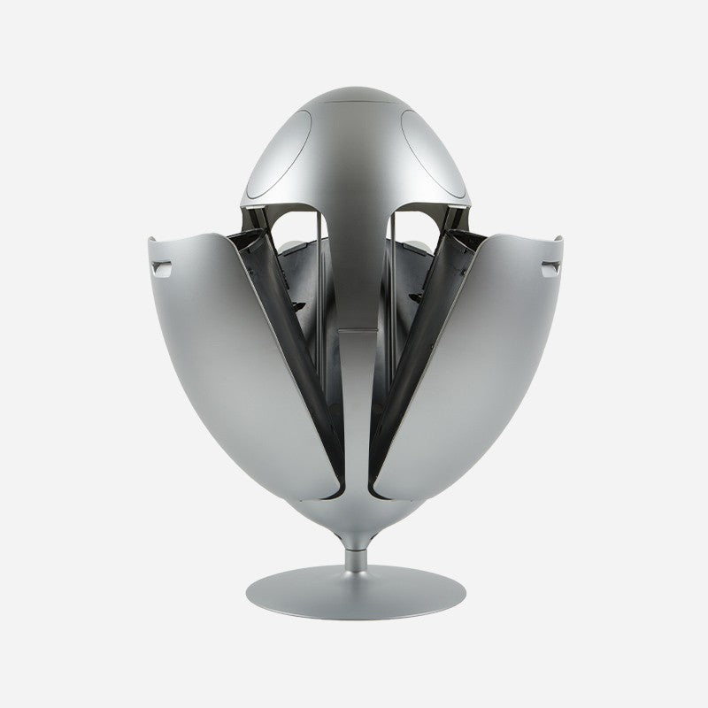 Ovetto Metal Aluminium 3-in-1 Waste Bin