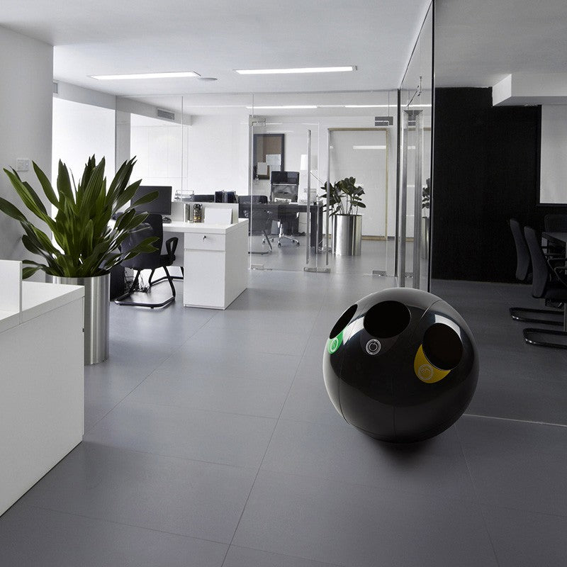 Sfera - Bin for Waste Separation - Natural Black