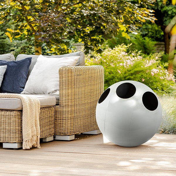 Sfera - Bin for Waste Separation - White Natural