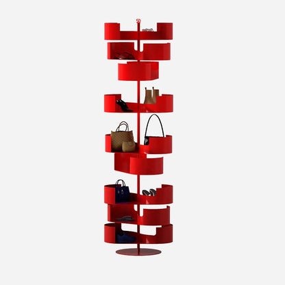 Infinity red - Designer shoe rack