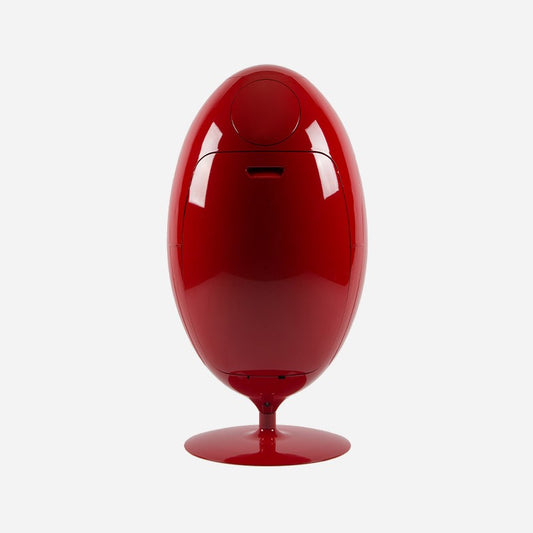 Ovetto Galà Glossy Red - Recycling bin