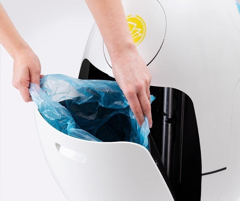 Ovetto Lacoque White - Recycling bin